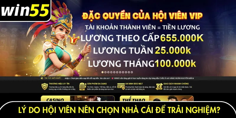 Lý do hội viên nên chọn nhà cái để trải nghiệm?